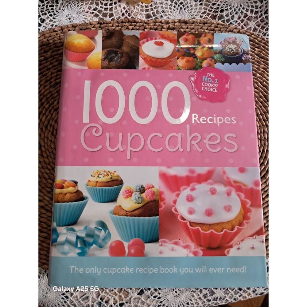 Cook Book 1000 Cupcakes Recipes Collection (Hardcover, 2012) Baking Sweets